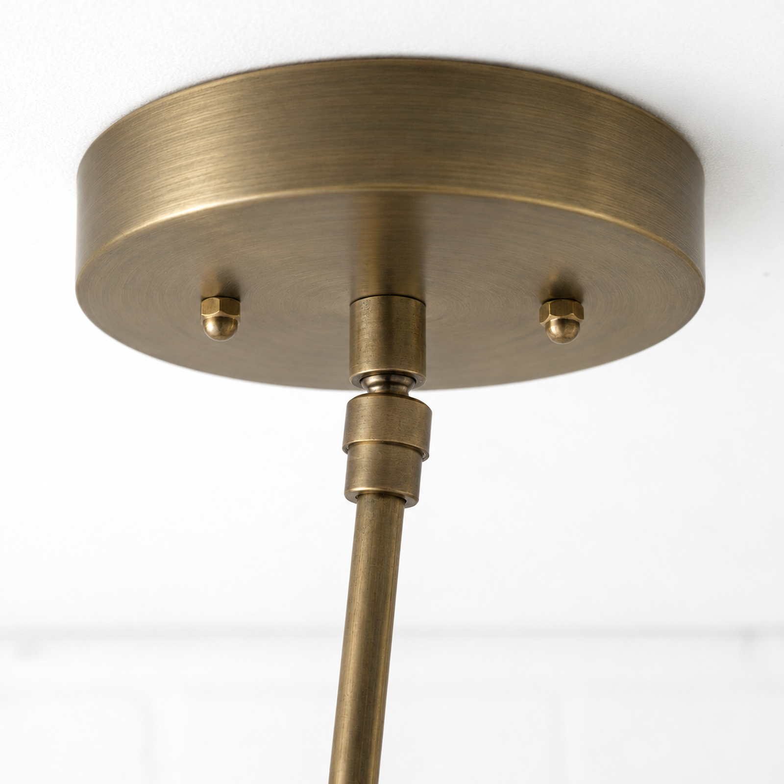 Add-on - Hardware for Sloped Ceiling in Antique Brass