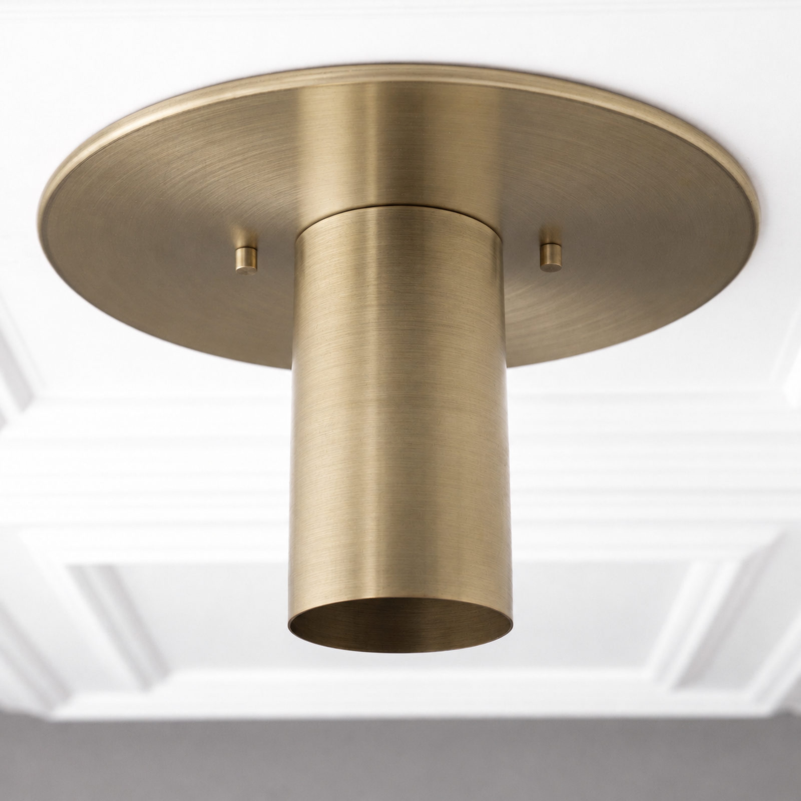 CEILING LIGHT MODEL NO. 8226 in Antique Brass