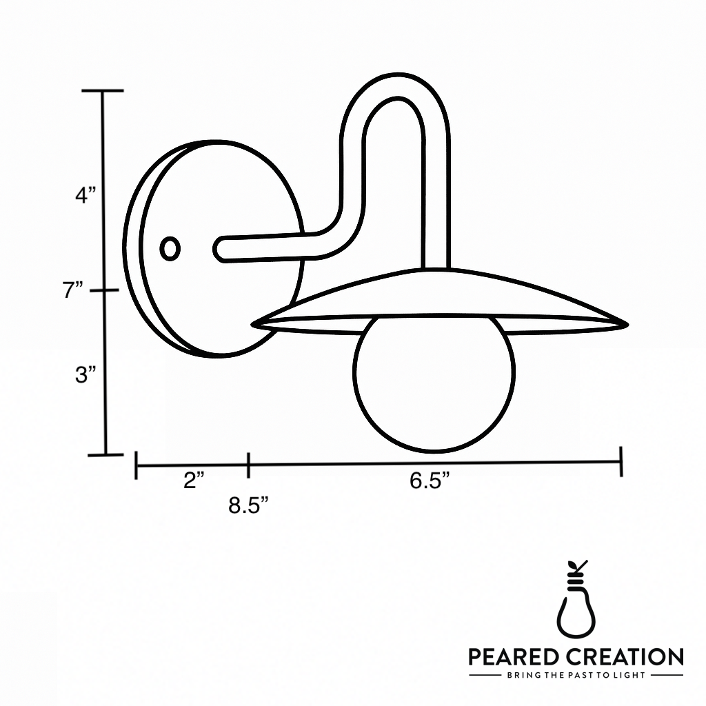 SCONCE MODEL NO. 1078
