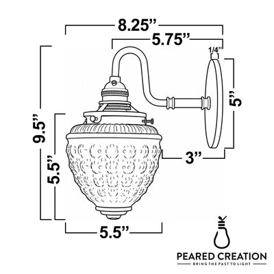 SCONCE MODEL NO. 1136
