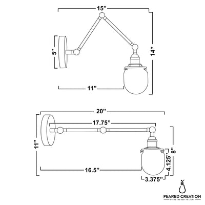 SCONCE MODEL NO. 7575