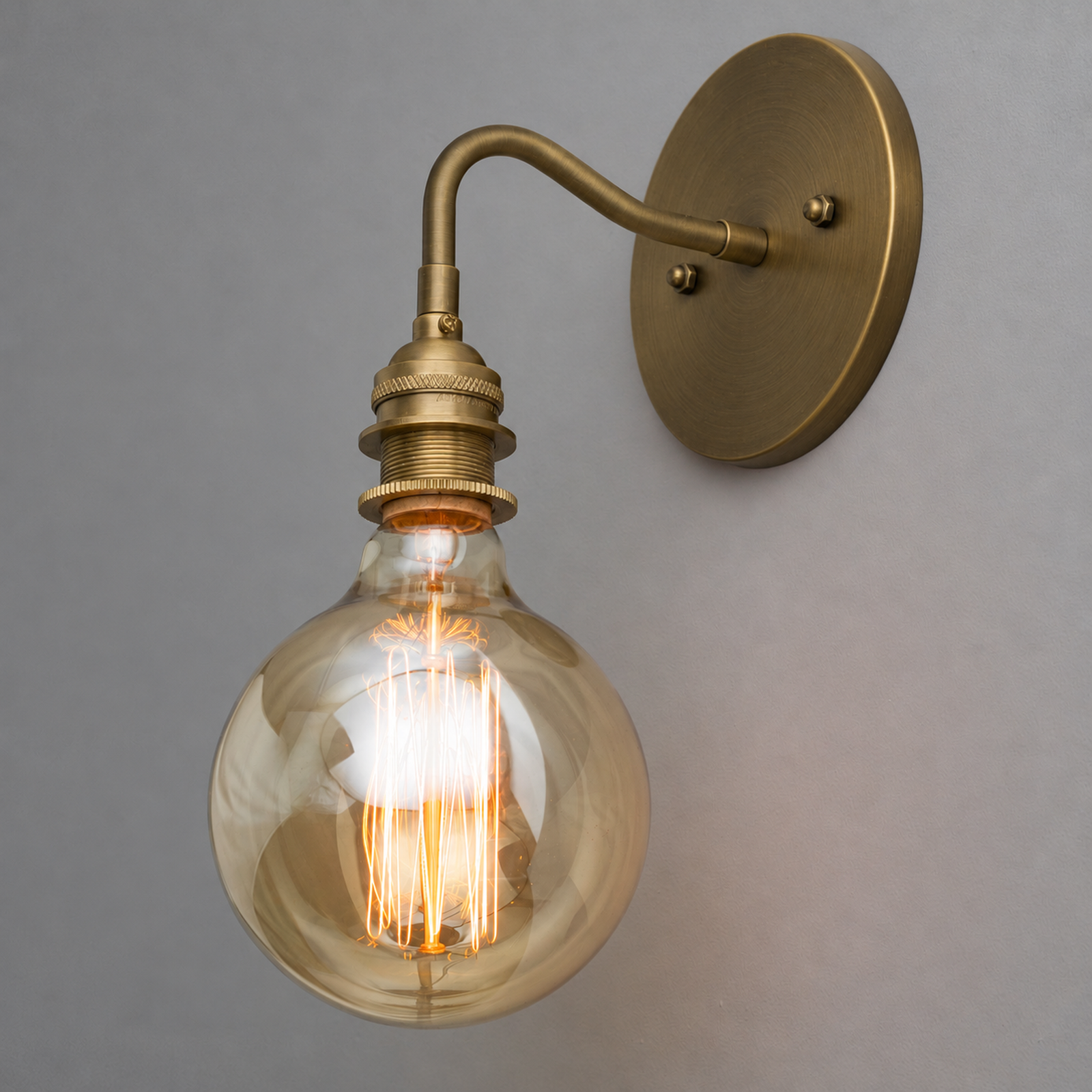 SCONCE MODEL NO. 8065 in Antique Brass