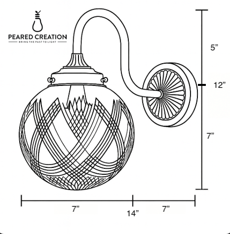SCONCE MODEL NO. 1092