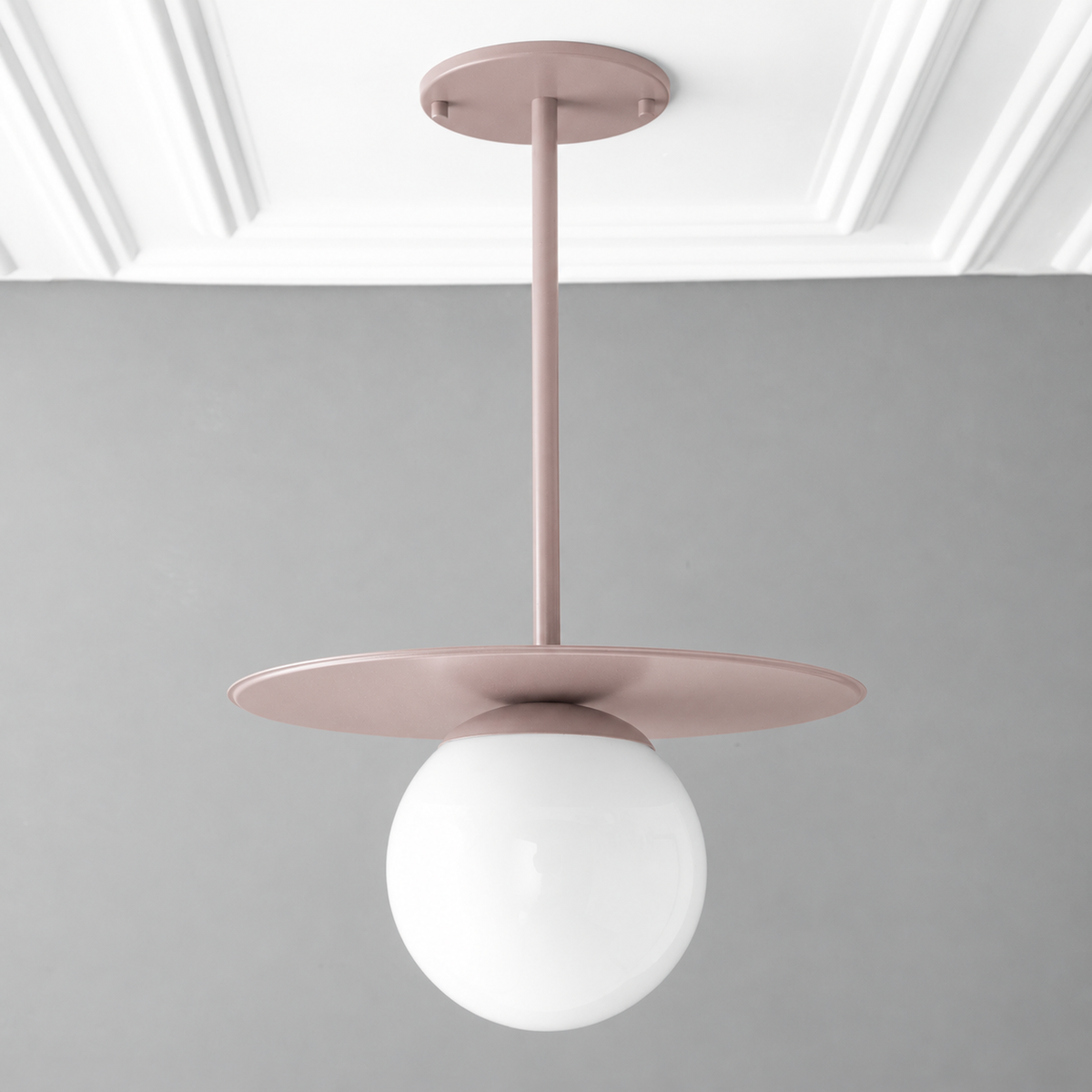 PENDANT MODEL NO. 8548 in Mauve