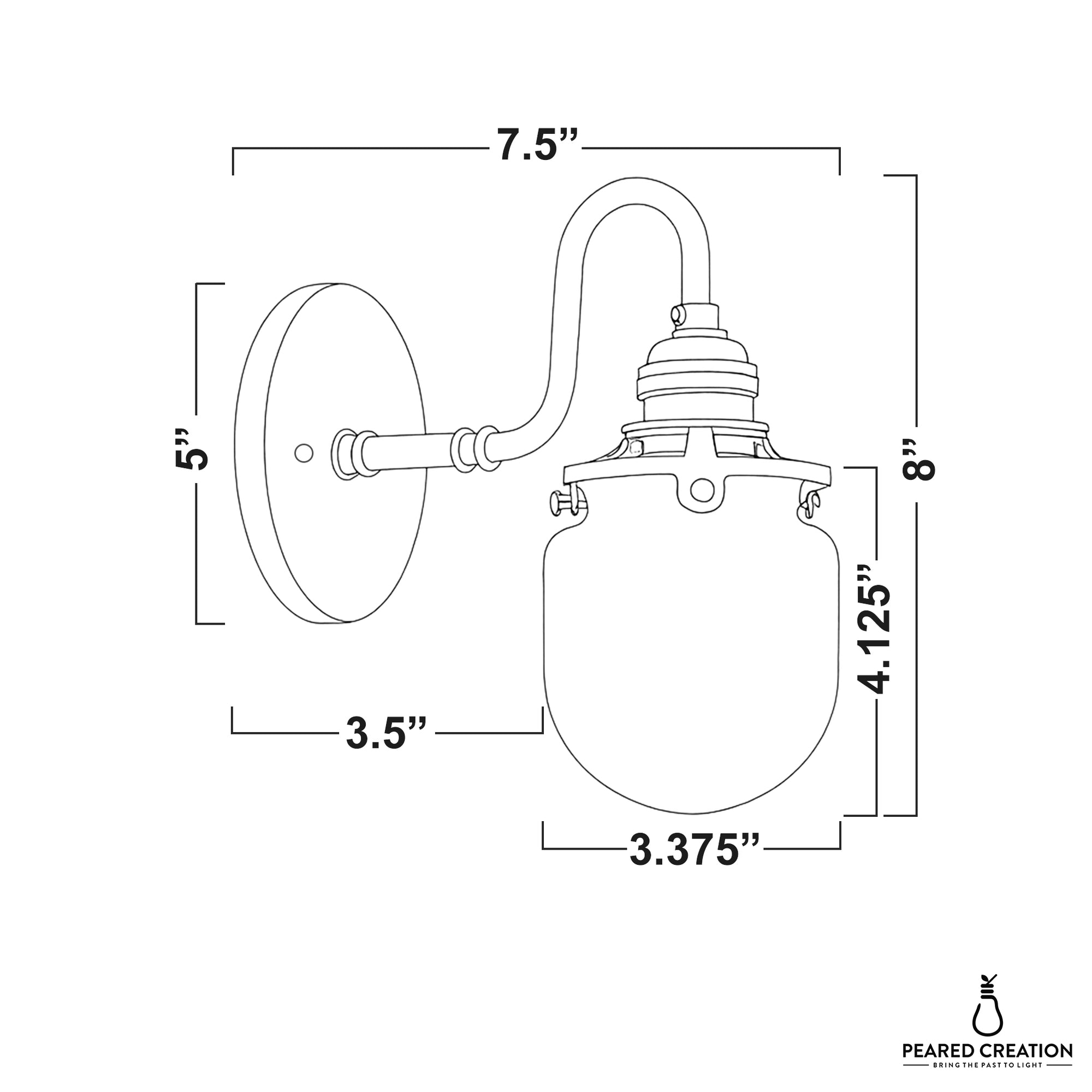 SCONCE MODEL NO. 1564