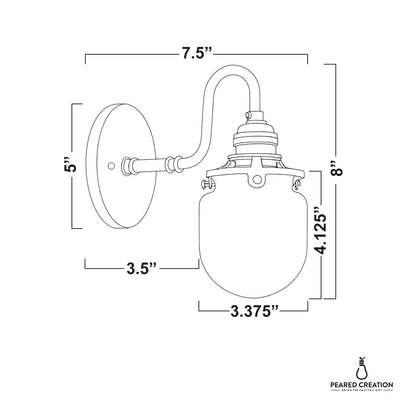 SCONCE MODEL NO. 1564
