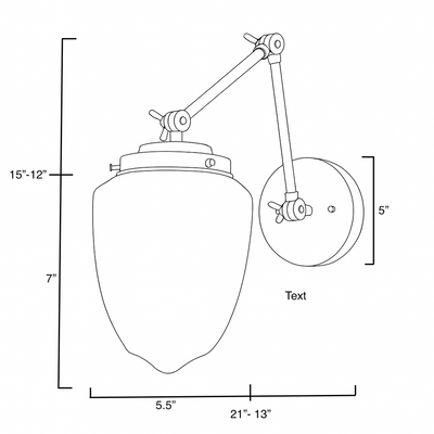 SCONCE MODEL NO. 2595