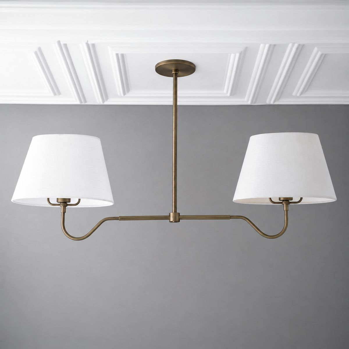 CHANDELIER MODEL NO. 9269 in Antique Brass