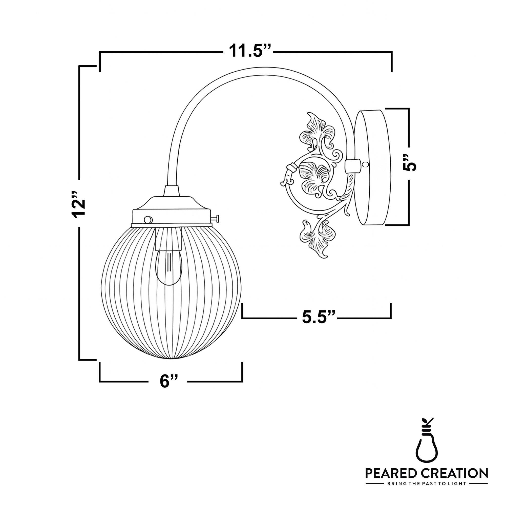 SCONCE MODEL NO. 1011