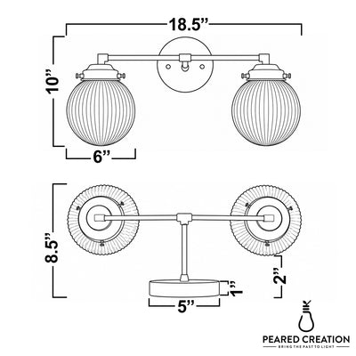 VANITY LIGHT MODEL NO. 1125