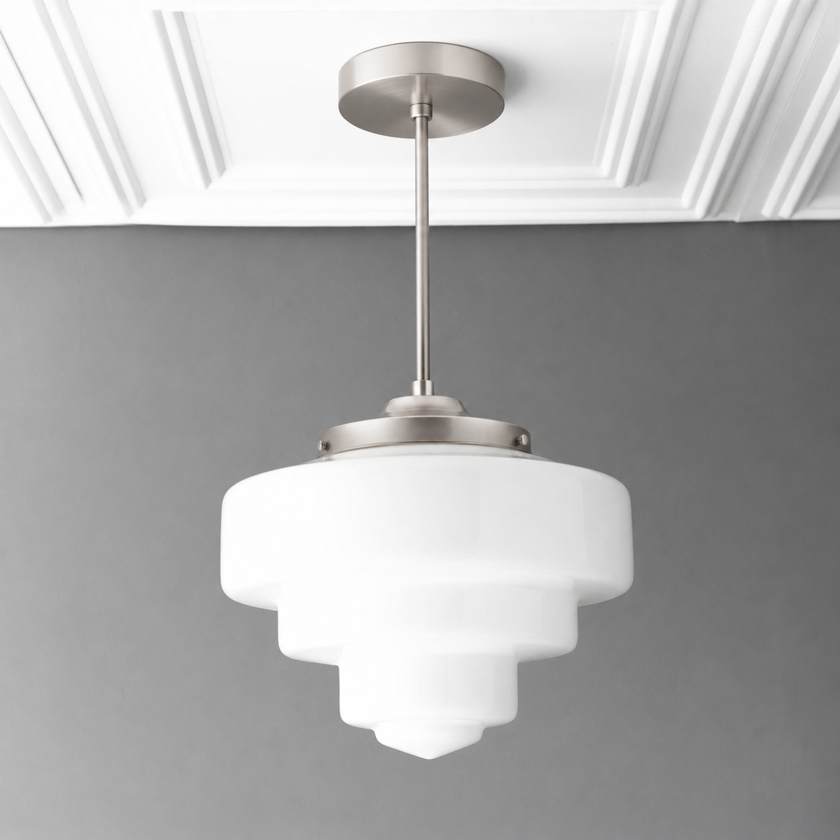 PENDANT MODEL NO. 7458 in Brushed Nickel