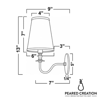 SCONCE MODEL NO. 1122