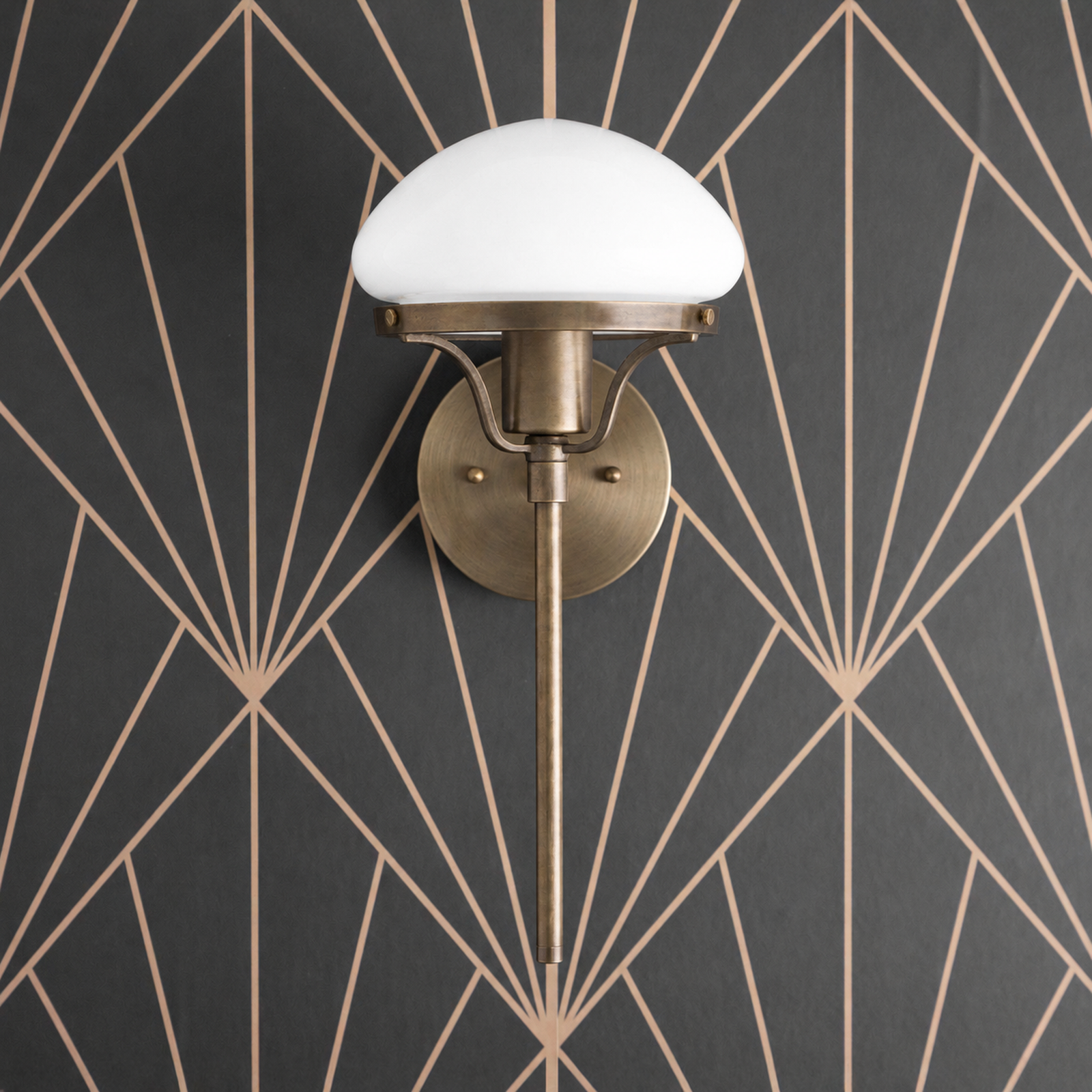 SCONCE MODEL NO. 9401 in Antique Brass