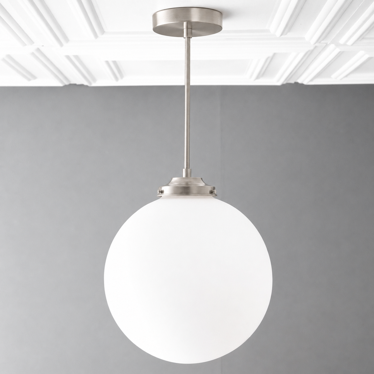 PENDANT MODEL NO. 6058 in Brushed Nickel