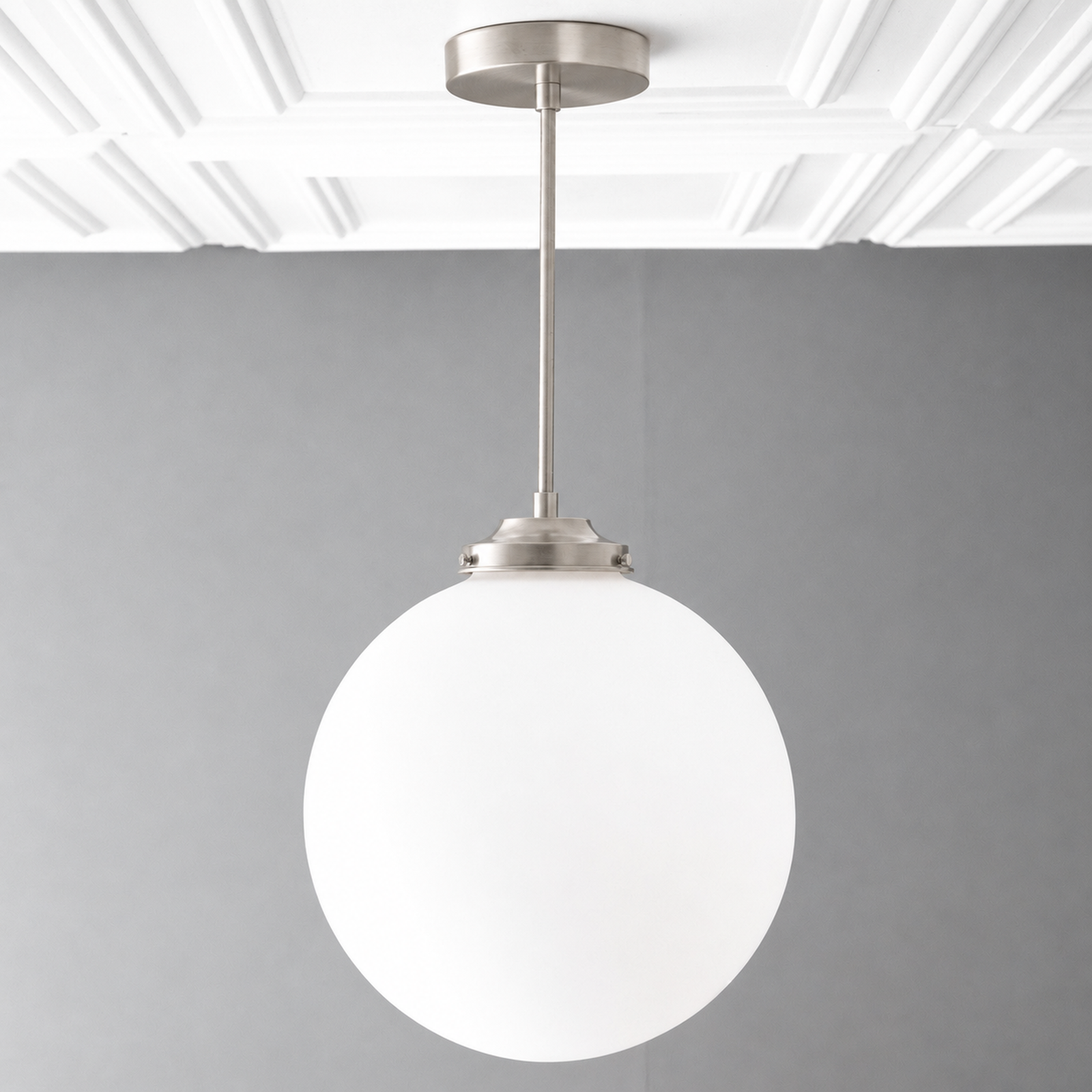 PENDANT MODEL NO. 6058 in Brushed Nickel
