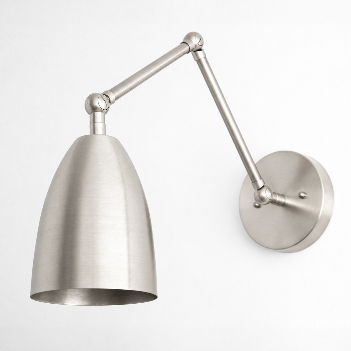 SCONCE MODEL NO. 0107 in Brushed Nickel