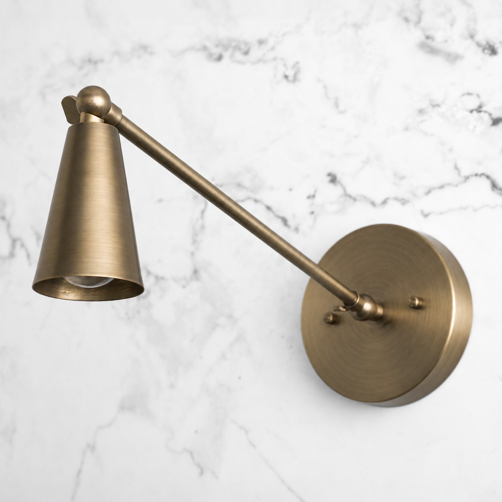 SCONCE MODEL NO. 6341 in Antique Brass