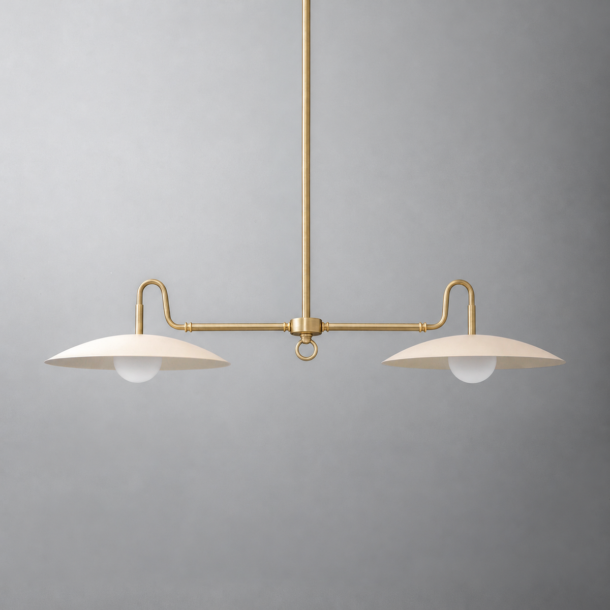 CHANDELIER MODEL NO. 6300 in Raw Brass or Sealed Brass