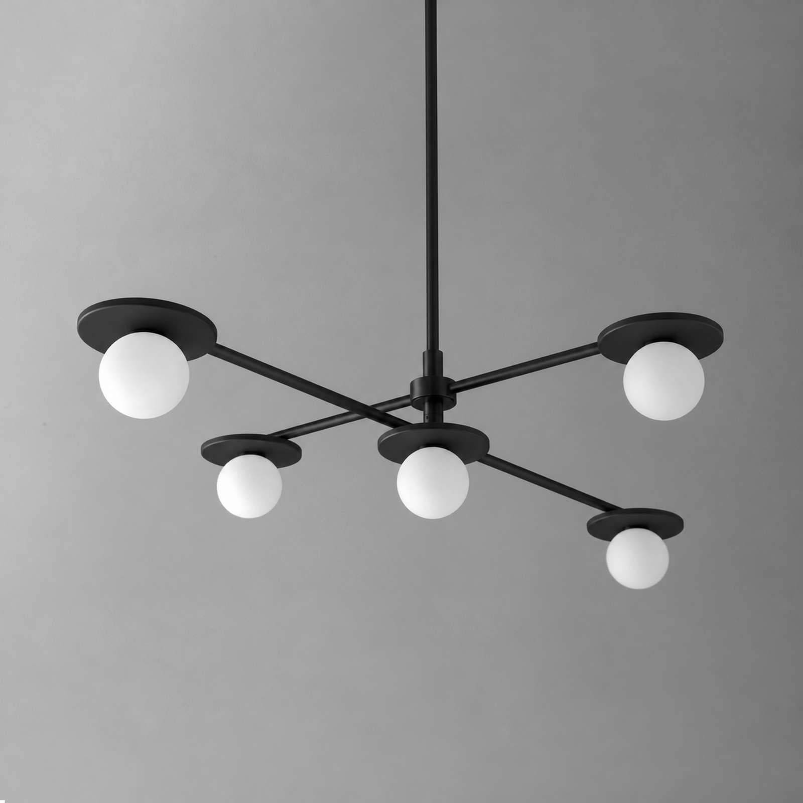 CHANDELIER MODEL NO. 4550 in Black