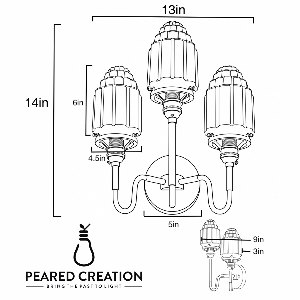 SCONCE MODEL NO. 0070