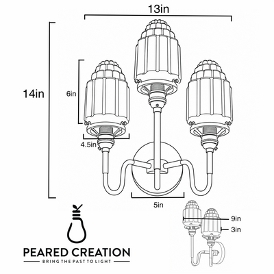 SCONCE MODEL NO. 0070