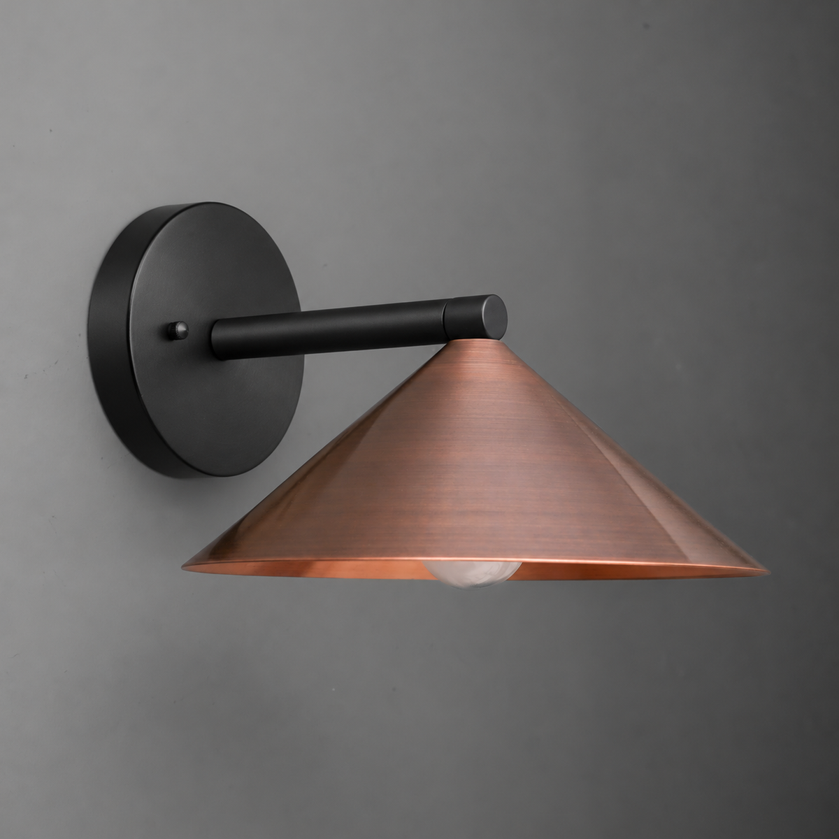 SCONCE MODEL NO. 1101 in Black