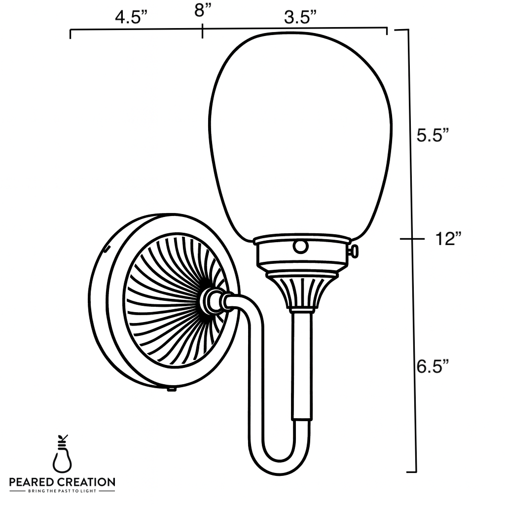SCONCE MODEL NO. 3865