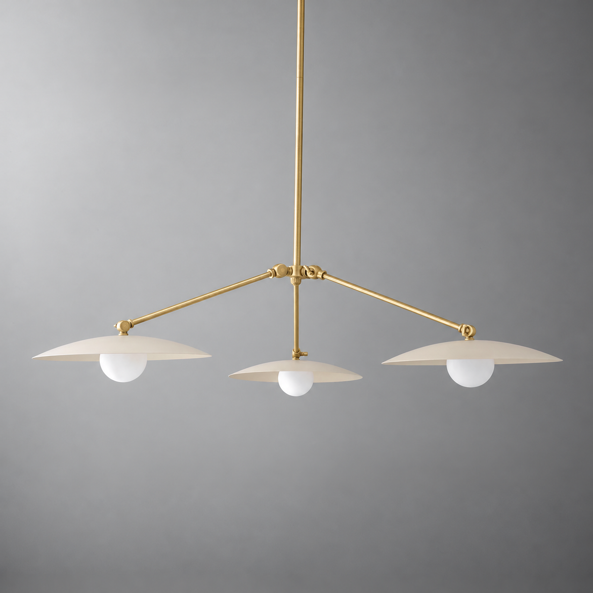 CHANDELIER  MODEL NO. 7015 in Sealed Brass