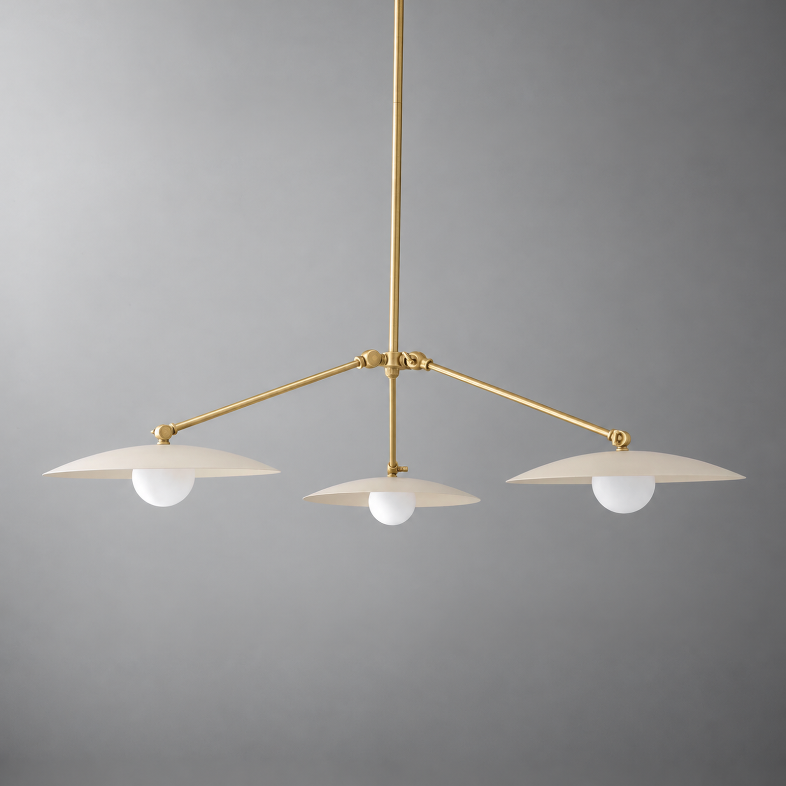 CHANDELIER  MODEL NO. 7015 in Sealed Brass