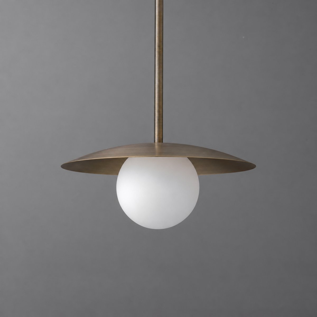 PENDANT MODEL NO. 4336 in Antique Brass
