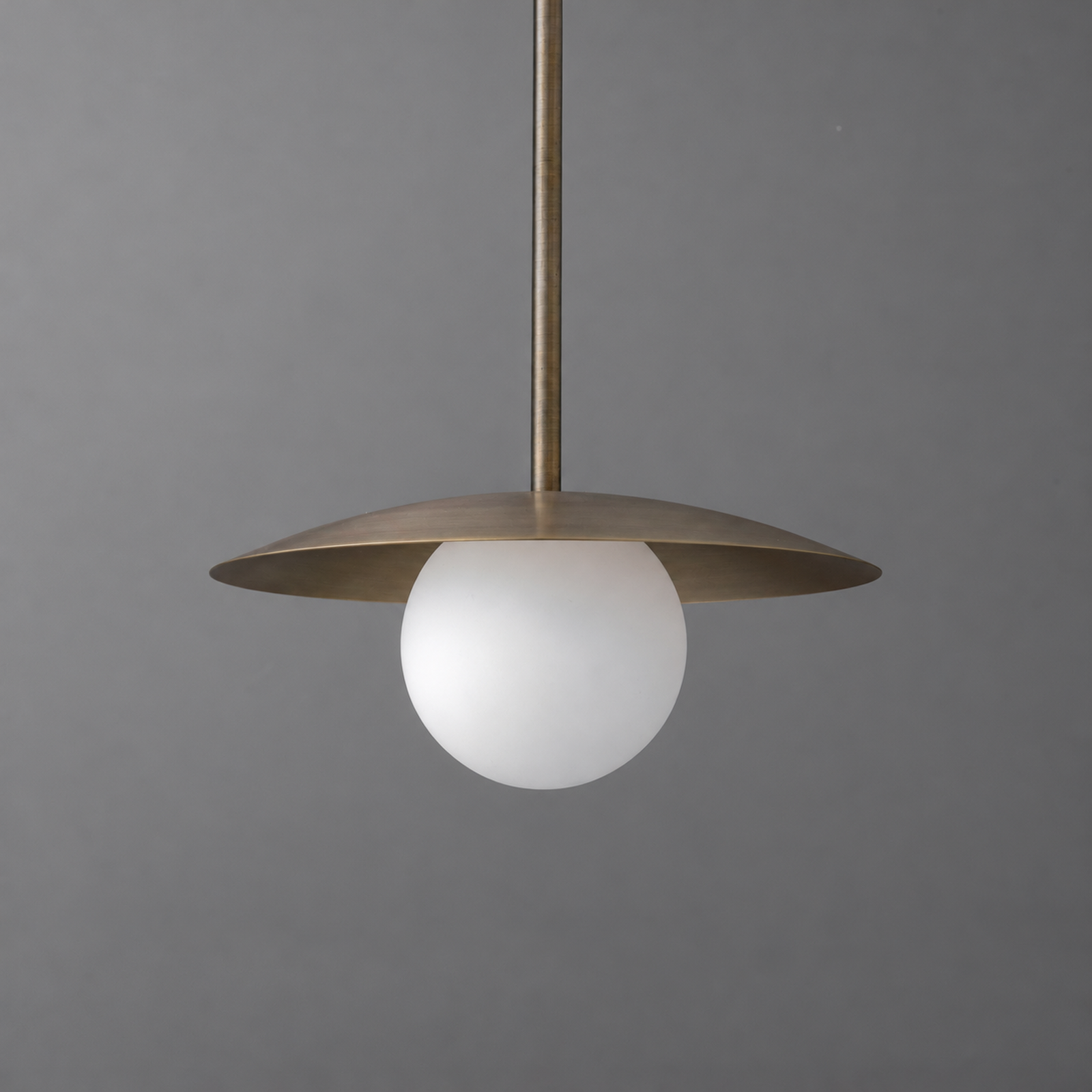 PENDANT MODEL NO. 4336 in Antique Brass