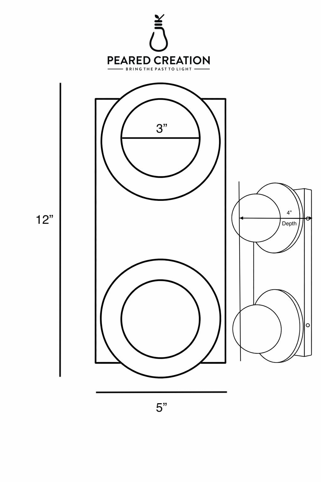 SCONCE MODEL NO. 8828