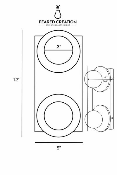 SCONCE MODEL NO. 8828