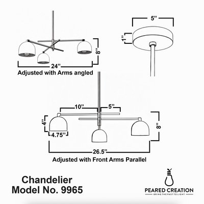 SCONCE MODEL NO. 9965