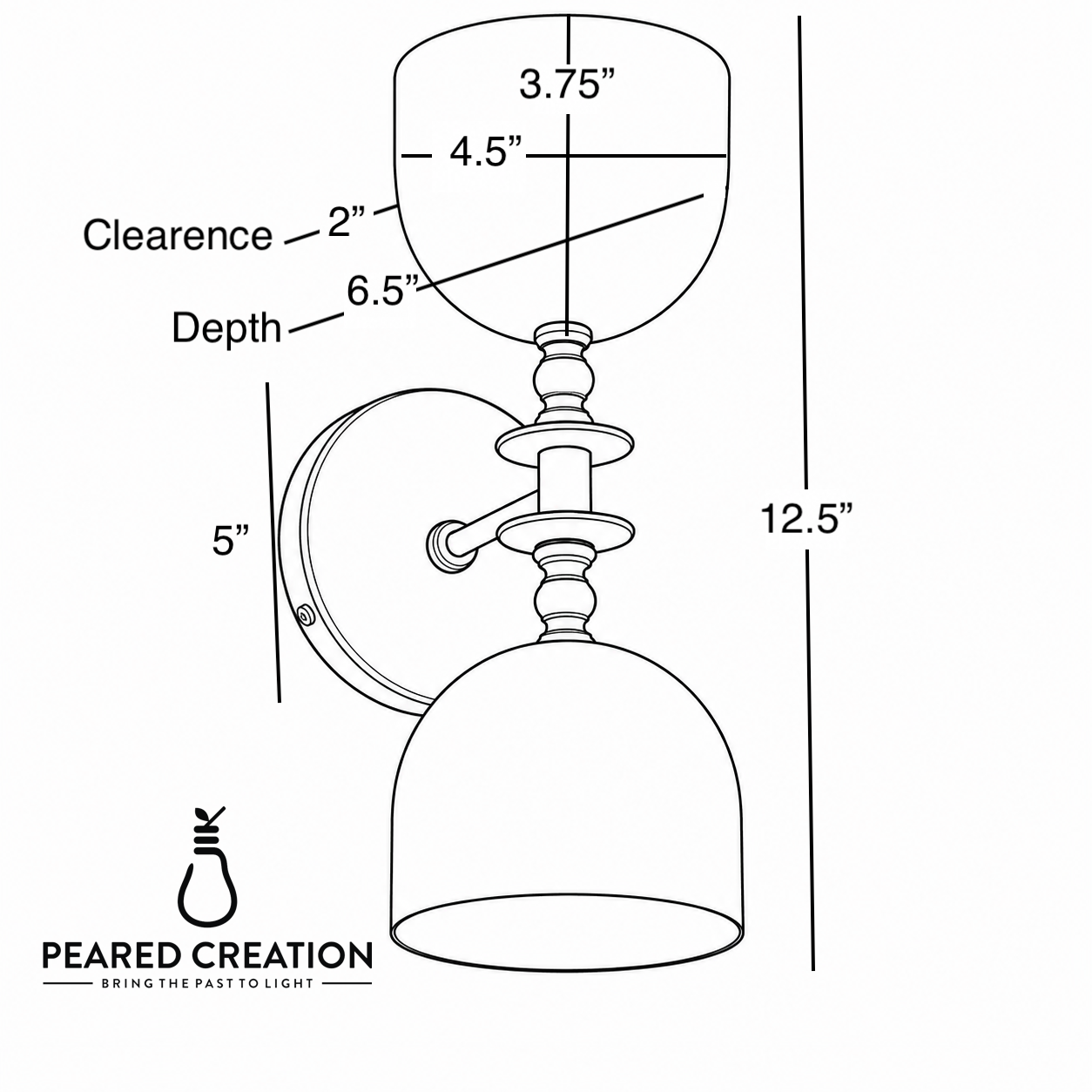 SCONCE MODEL NO. 6995