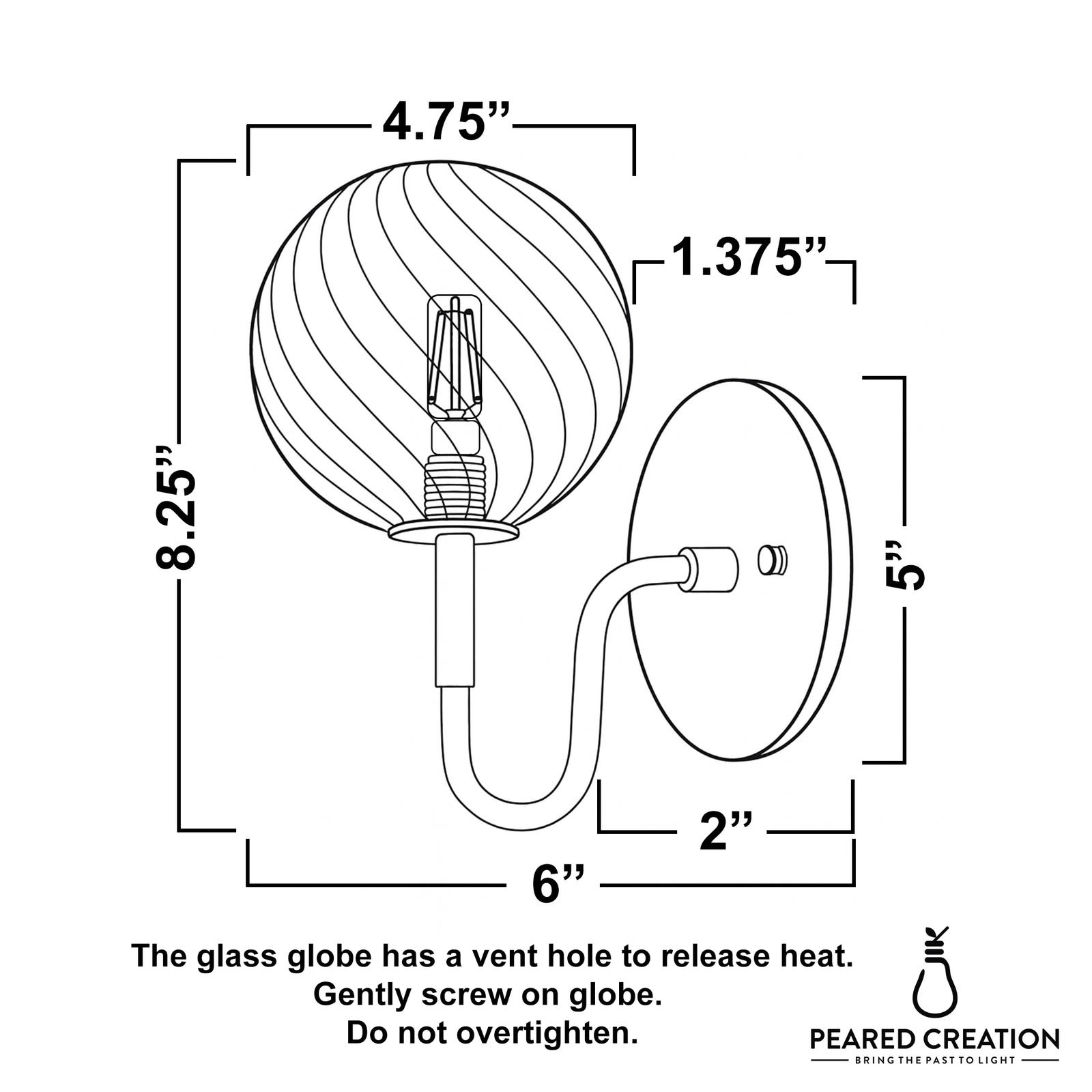 SCONCE MODEL NO. 1130