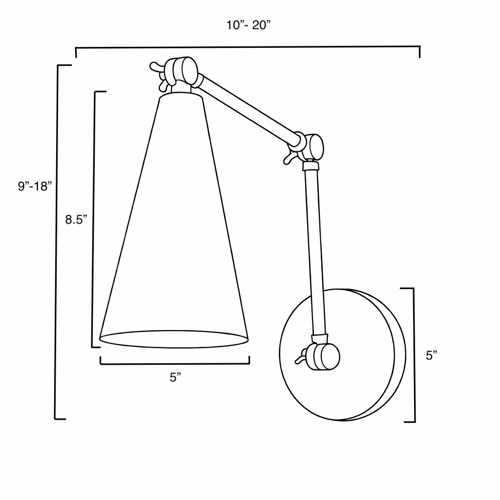 SCONCE MODEL NO. 1322