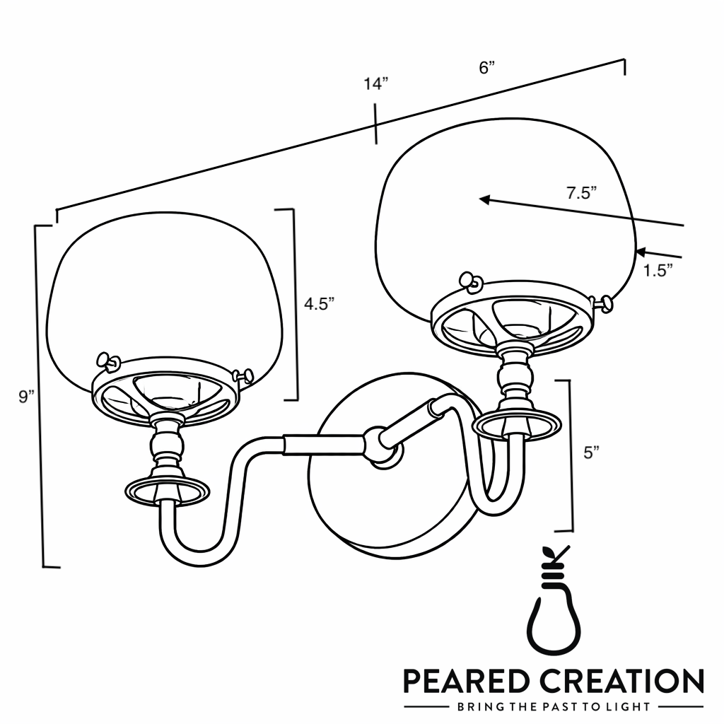 SCONCE MODEL NO. 5044