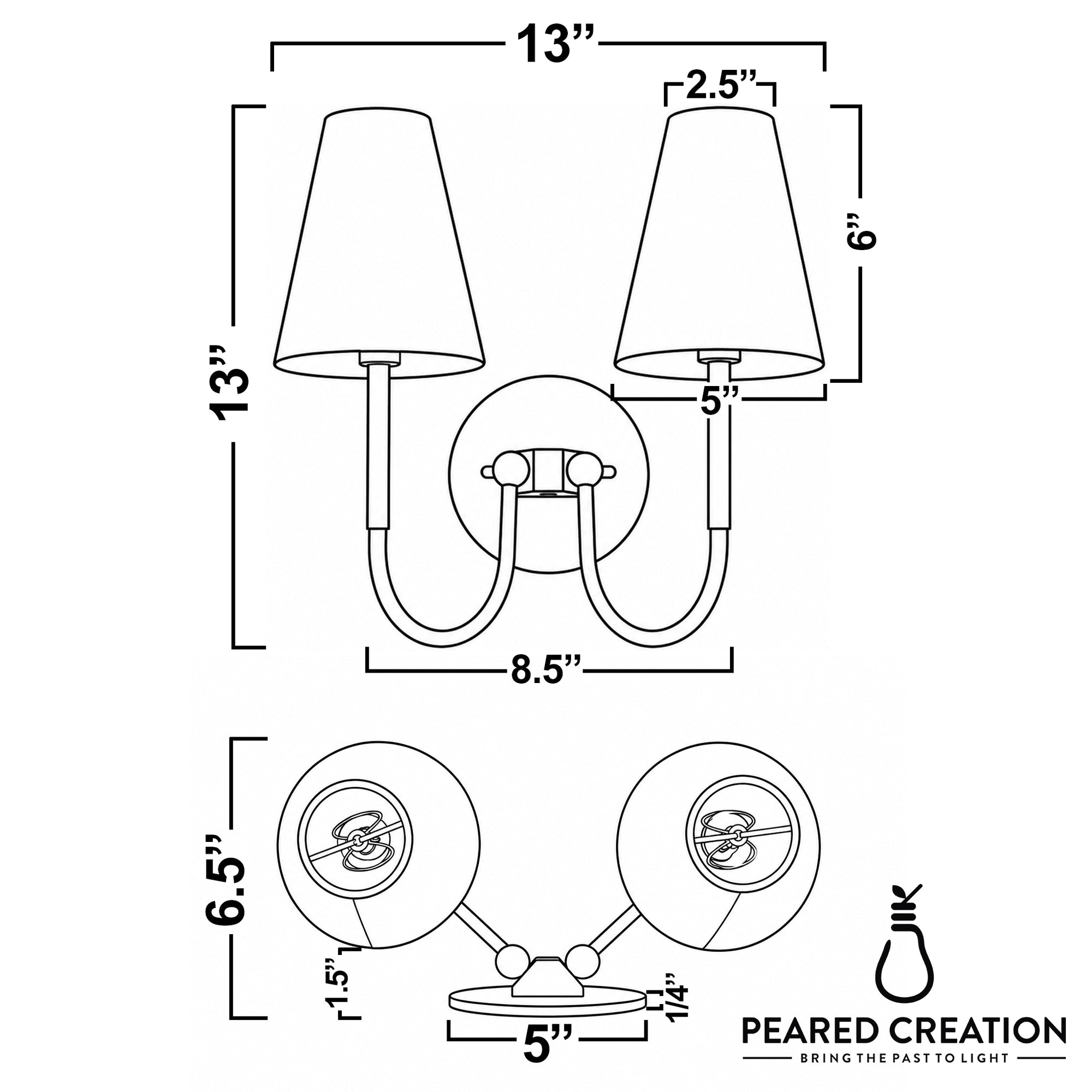 SCONCE MODEL NO. 1111
