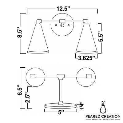 VANITY LIGHT MODEL NO. 1184