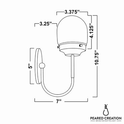 SCONCE MODEL NO. 6846