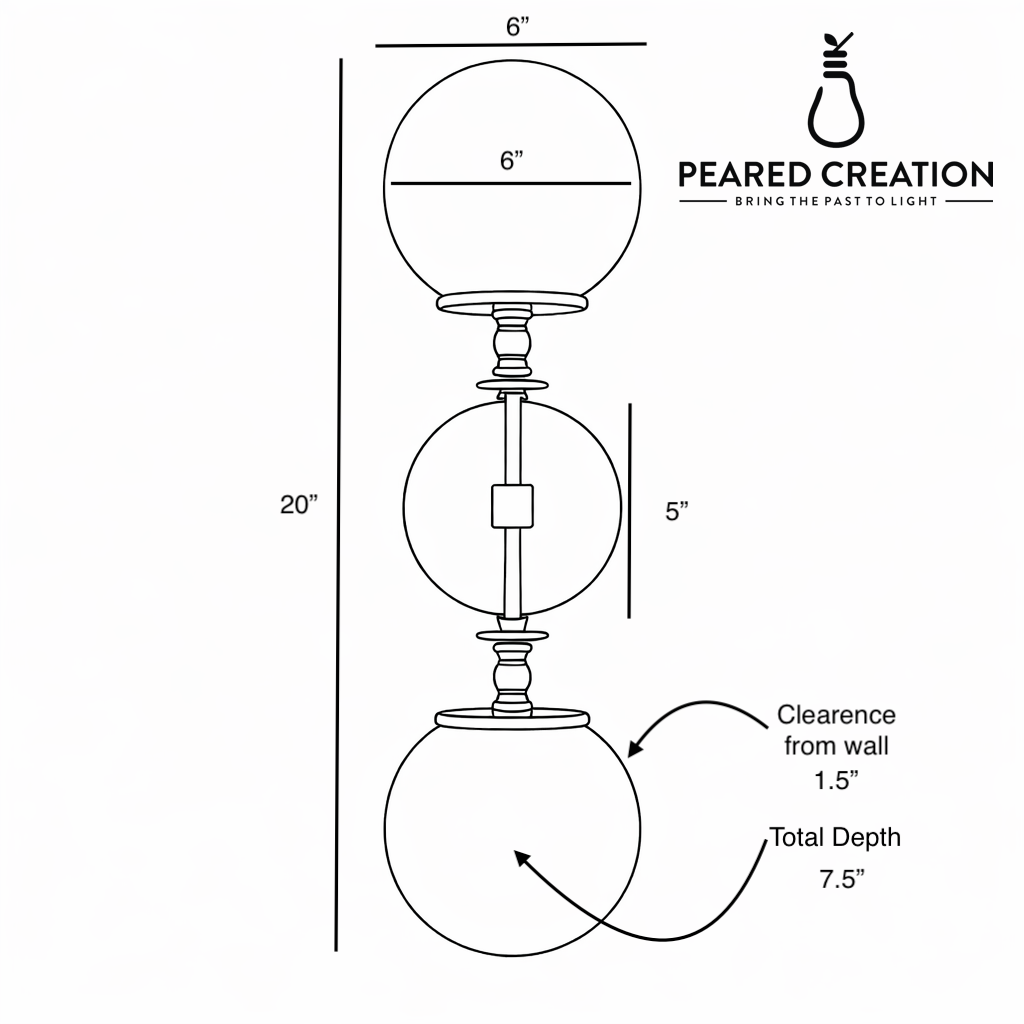 SCONCE MODEL NO. 6191