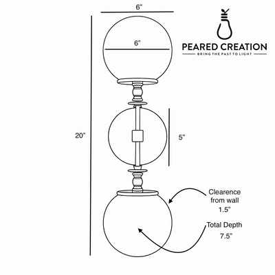 SCONCE MODEL NO. 6191