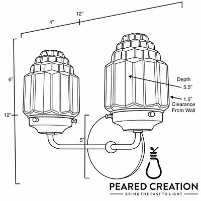 VANITY LIGHT MODEL NO. 9271