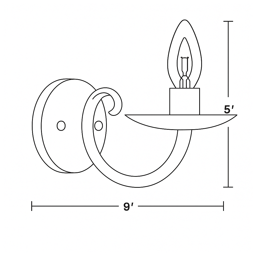 SCONCE MODEL NO. 1070