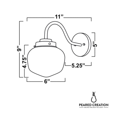 SCONCE MODEL NO. 8736