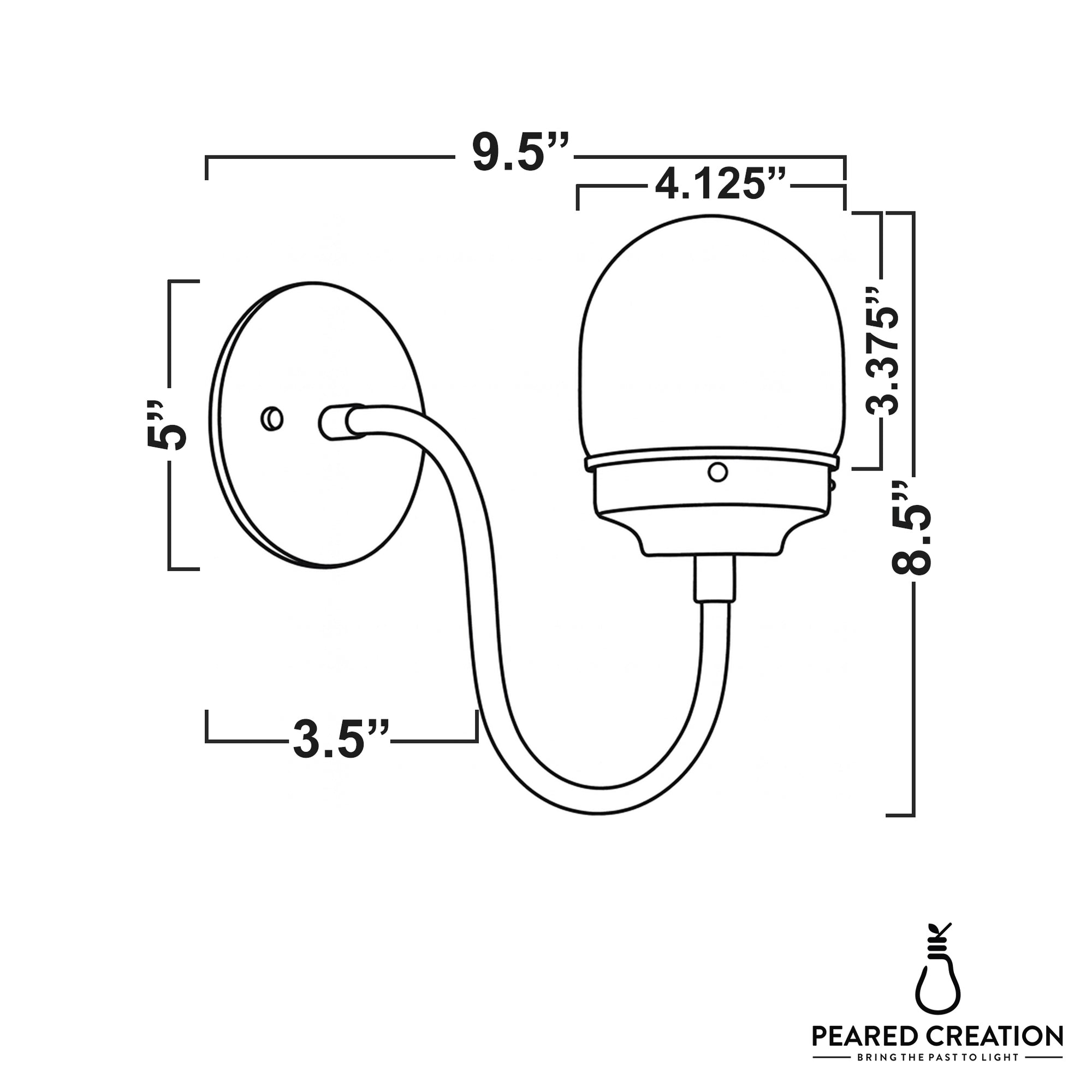 SCONCE MODEL NO. 4361