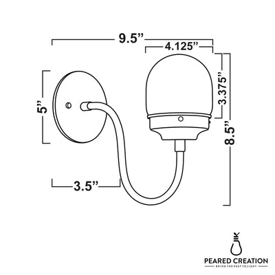 SCONCE MODEL NO. 4361