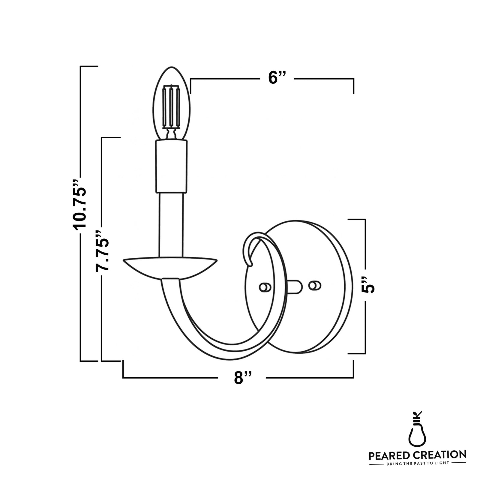 SCONCE MODEL NO. 1054