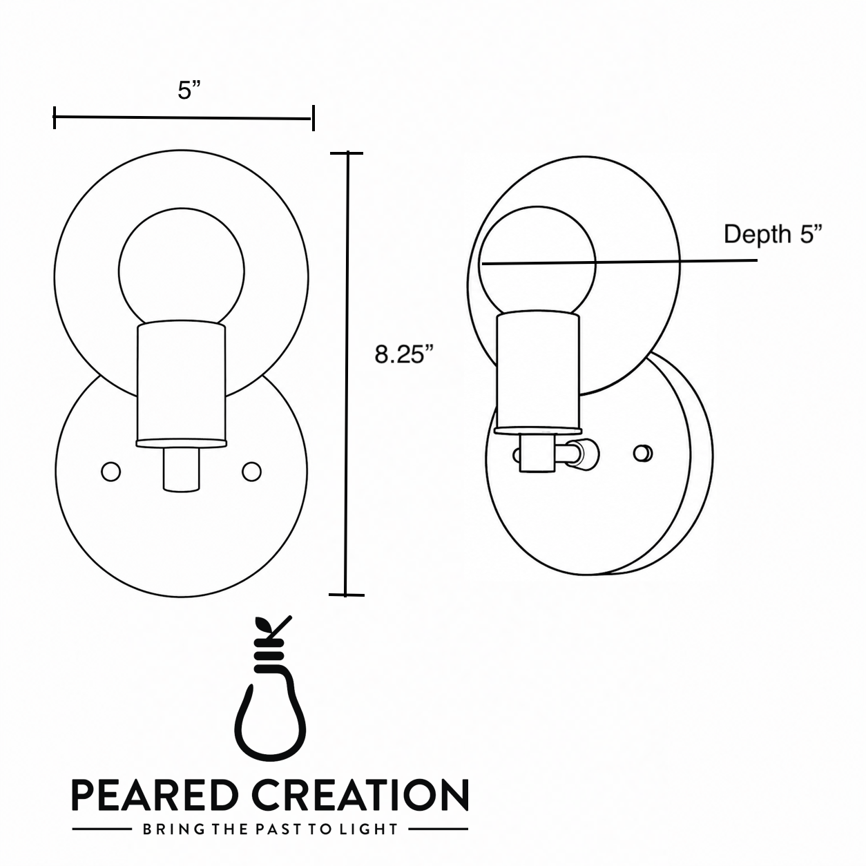 SCONCE MODEL NO. 0792
